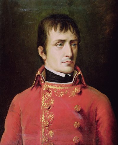 Napoleon Bonaparte (1769-1821) 1796 door Robert Lefevre